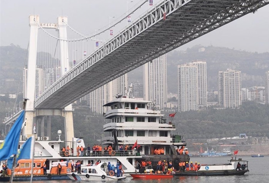 Location of bus plunging into river in Chongqing confirmed