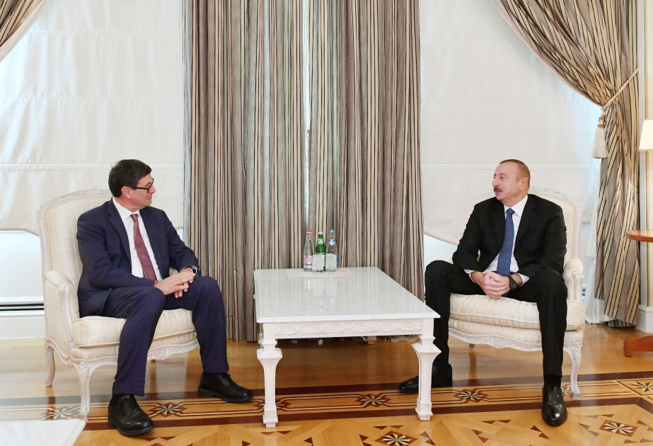 Президент Ильхам Алиев принял государственного секретаря Швейцарии ОБНОВЛЕНО ВИДЕО