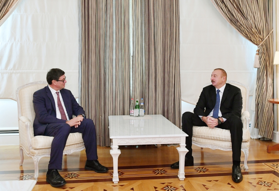 President Ilham Aliyev received Swiss State Secretary VIDEO