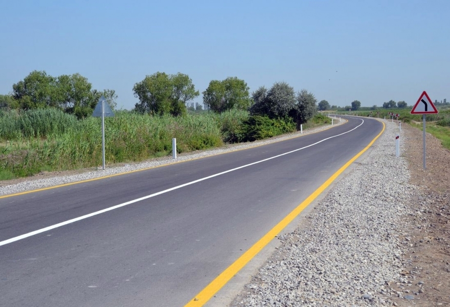 Für Autostraßenbau im Beylagan Rayon 18,4 Millionen Manat bereitgestellt