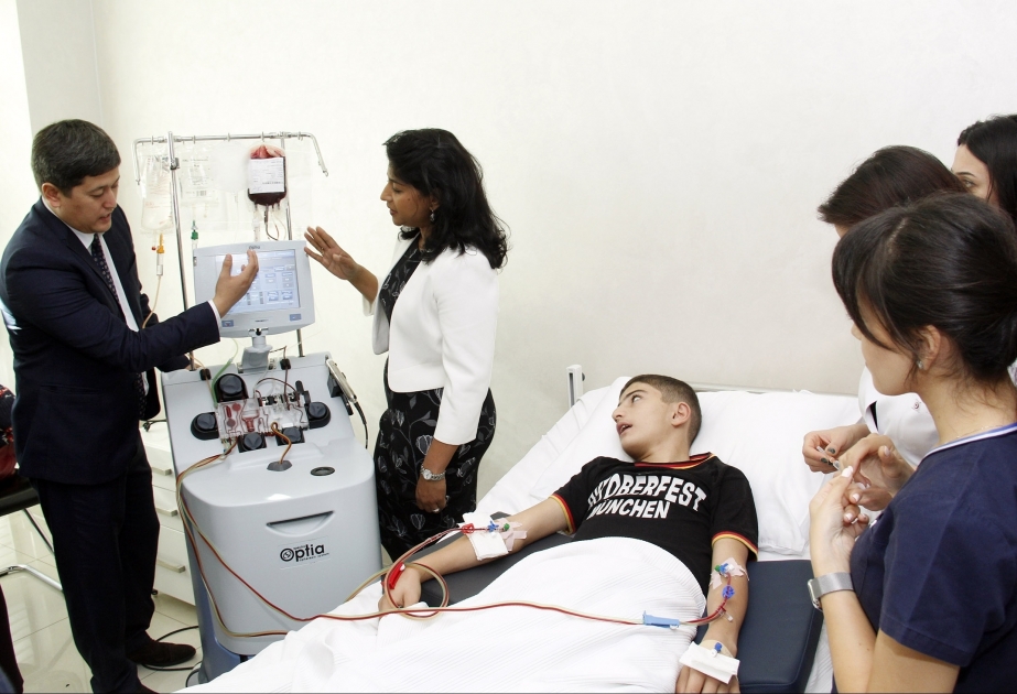 ®  Talassemiya Mərkəzində postsovet məkanında ilk dəfə exchange transfuziya proseduru həyata keçirilib