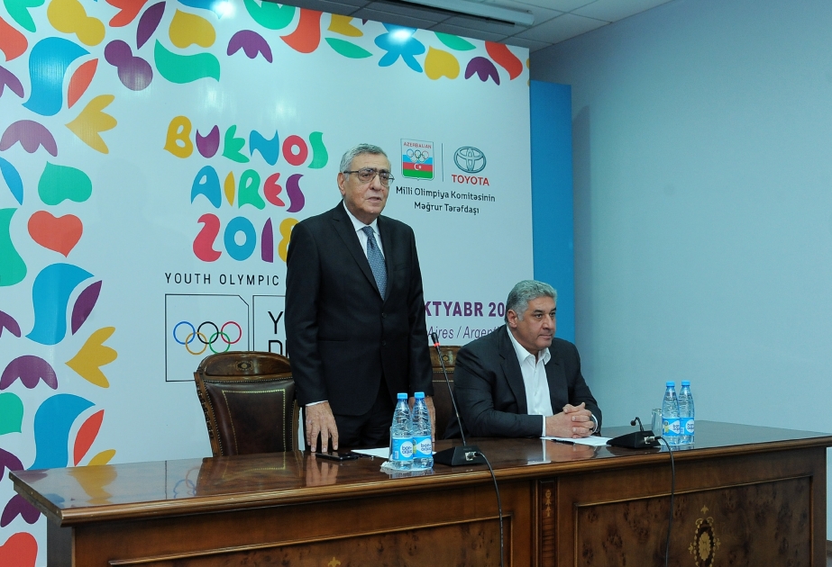 Yeniyetmələrin III Yay Olimpiya Oyunlarında uğurla çıxış edən idmançılarımız mükafatlandırılıblar