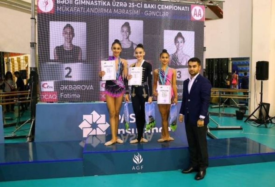 Bədii gimnastika üzrə XXV Bakı çempionatının qalibləri müəyyənləşib