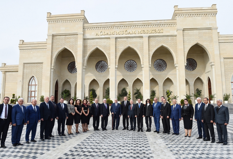 President Ilham Aliyev inaugurated Aghdam Mugham Center VIDEO