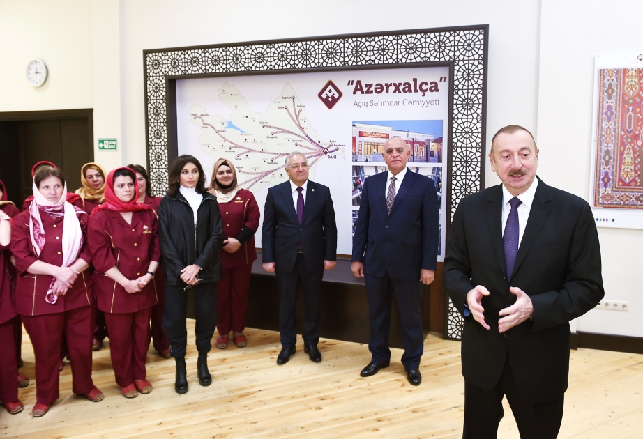 “Azərxalça”nın Ağdam filialı Qarabağ xalçaçılıq məktəbinin inkişafına mühüm töhfə verəcək VİDEO