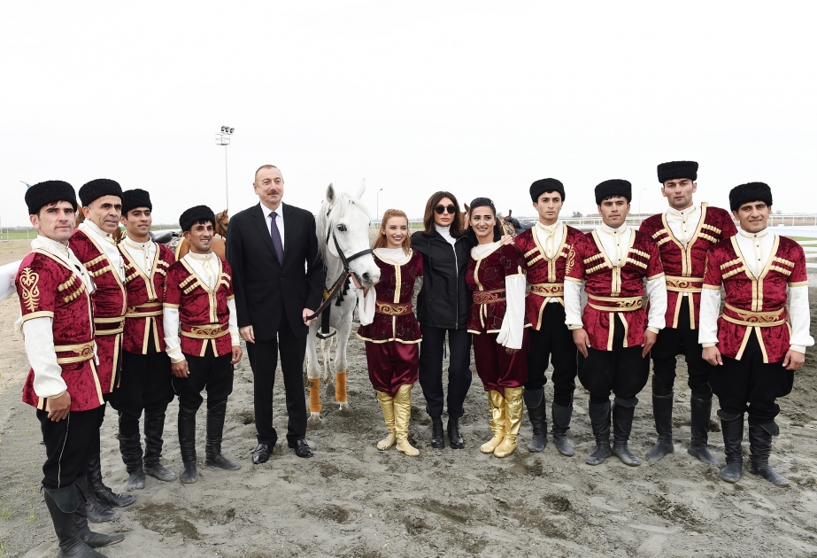 President Ilham Aliyev attended opening of Qarabag Equestrian Complex VIDEO