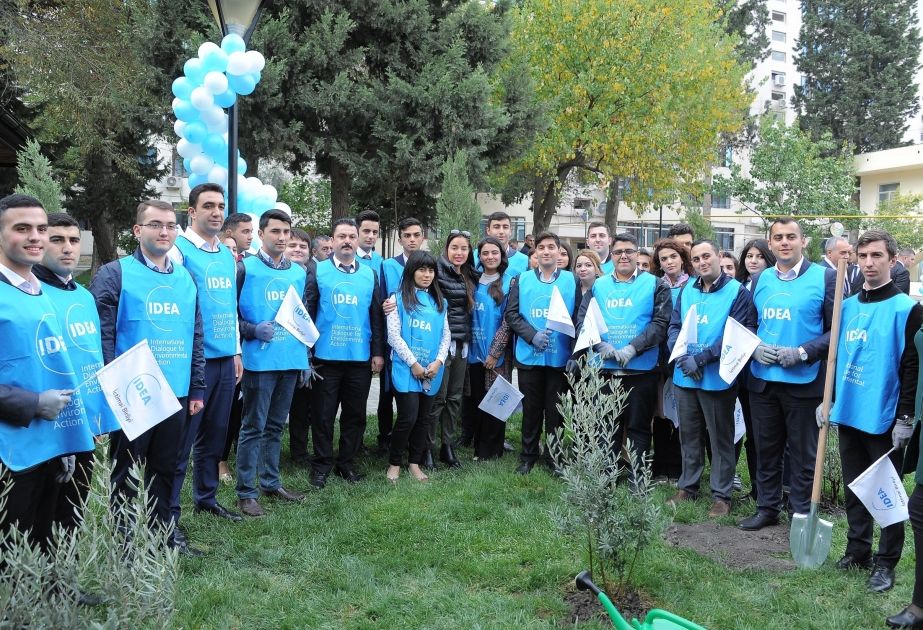 Another yard redeveloped under “Bizim həyət” project