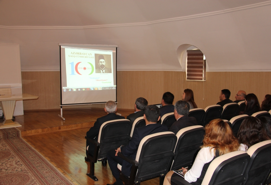Muzey Sərvətləri və Xatirə Əşyalarının Elmi Bərpa Mərkəzi regionlarda sərgi-seminarlarını davam etdirir