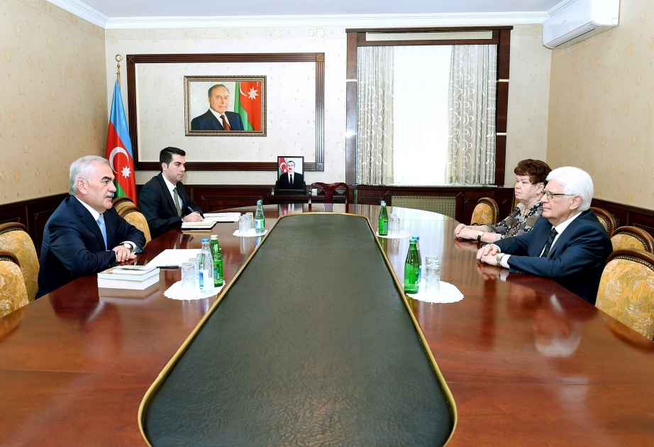Председатель Верховного Меджлиса Нахчыванской Автономной Республики встретился с послом России в Азербайджане