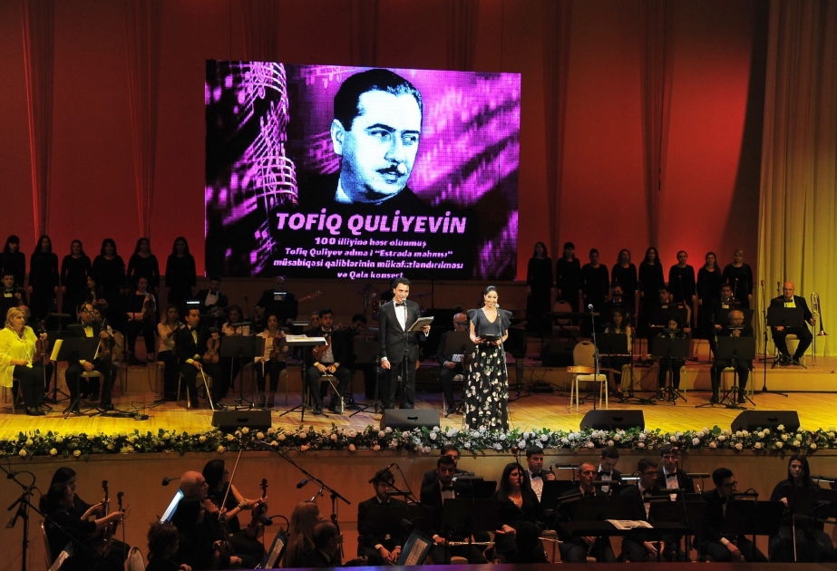 Heydər Əliyev Sarayında “Estrada mahnısı” müsabiqəsinin qaliblərinin qala konserti olub