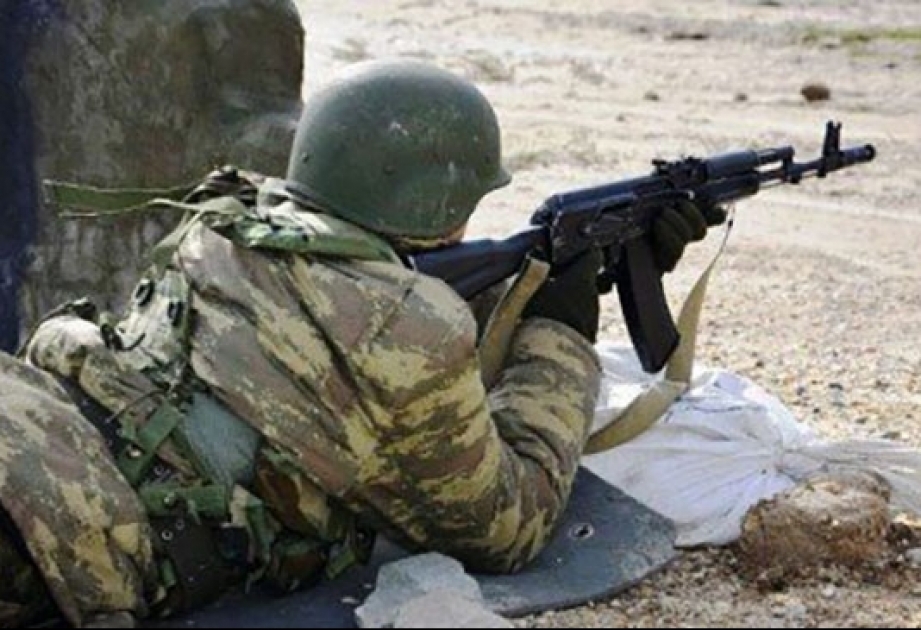Ermənistan silahlı qüvvələrinin bölmələri iriçaplı pulemyotlardan istifadə edərək atəşkəs rejimini 23 dəfə pozub  VİDEO   