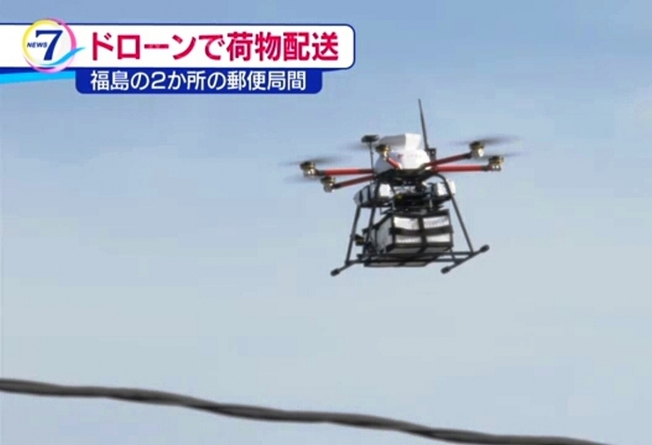 Yaponiya poçtu ilk dəfə korrespondensiyaları dronlar vasitəsilə çatdırmağa başlayıb