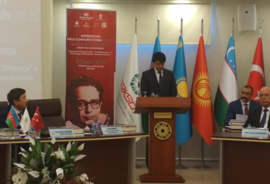 Azərbaycan Xalq Cümhuriyyətinə həsr edilmiş kitabın Ankarada təqdimatı keçirilib VİDEO