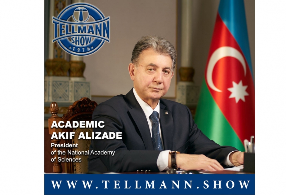 Academician Akif Alizade gives interview to TELLMAN show
