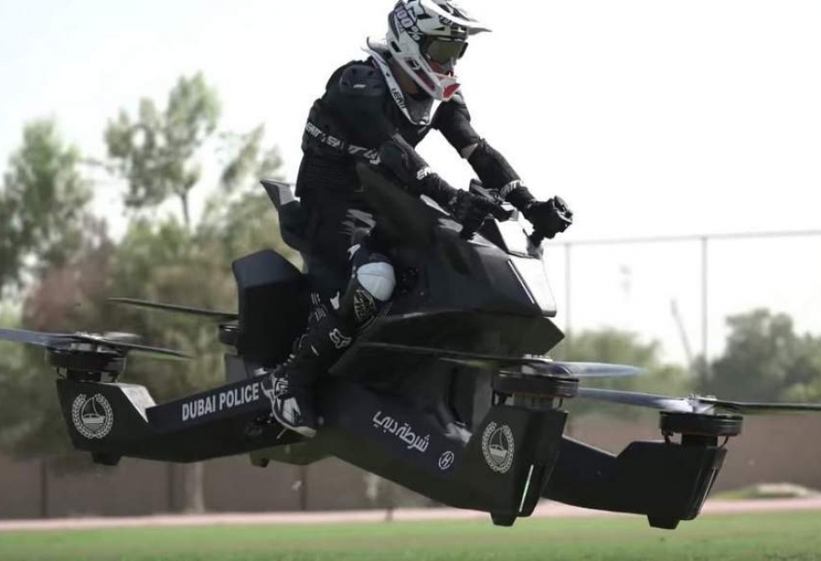 К 2020 году полиция Дубая будет передвигаться на летающих мотоциклах