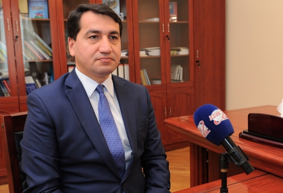 Hikmət Hacıyev: Azərbaycan Prezidentinin rəhbərliyi ilə uğurlu xarici siyasət fəaliyyəti həyata keçirilir