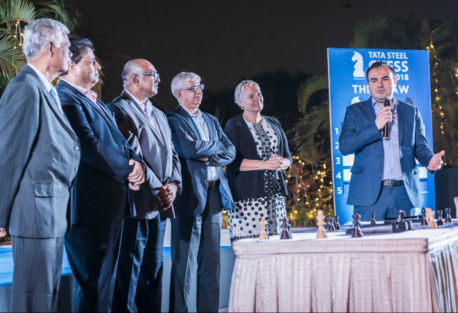 Шахрияр Мамедъяров в лидирующей группе турнира Tata Steel India Rapid Chess