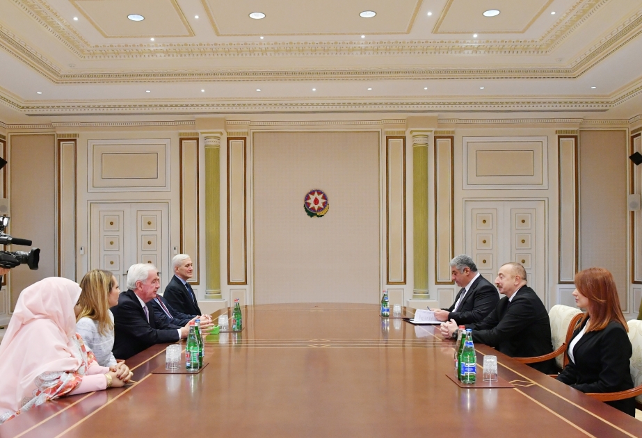 الرئيس إلهام علييف يلتقي رئيس الوكالة العالمية لمكافحة المنشطات