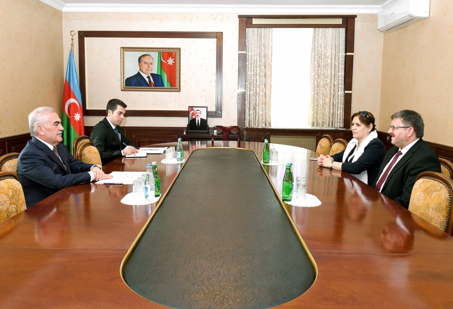 Chairman of Nakhchivan Supreme Assembly meets Norwegian Chargé d’affaires