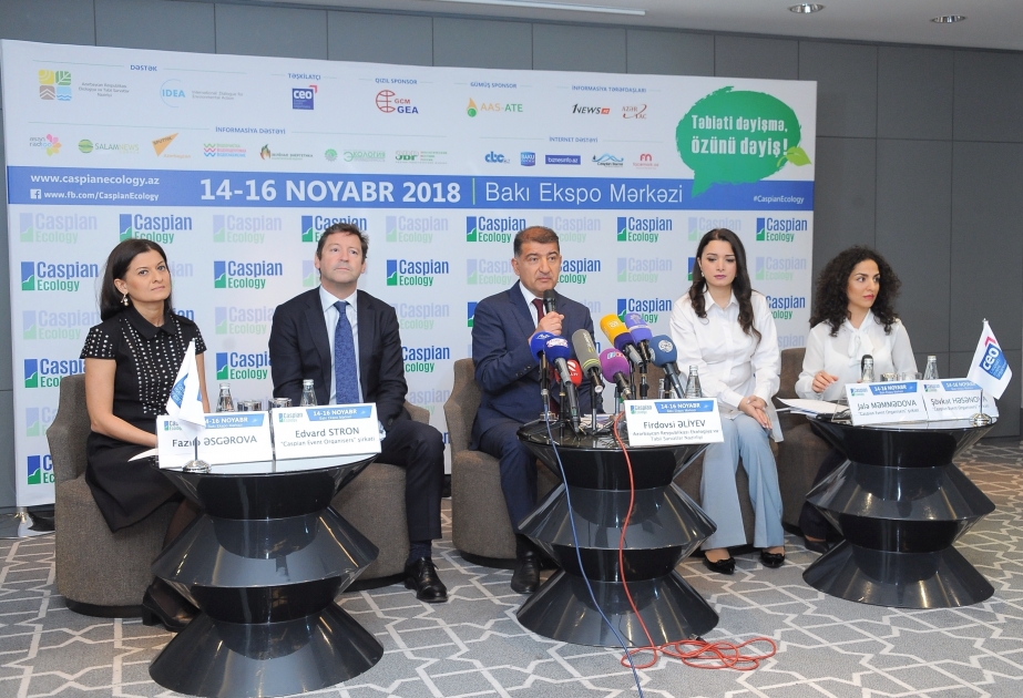 43 Unternehmen nehmen an Ausstellung “Caspian Ecology 2018“ in Baku teil