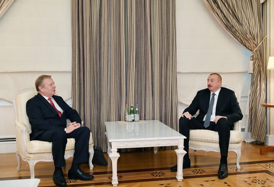 President Ilham Aliyev received Belarus ambassador VIDEO