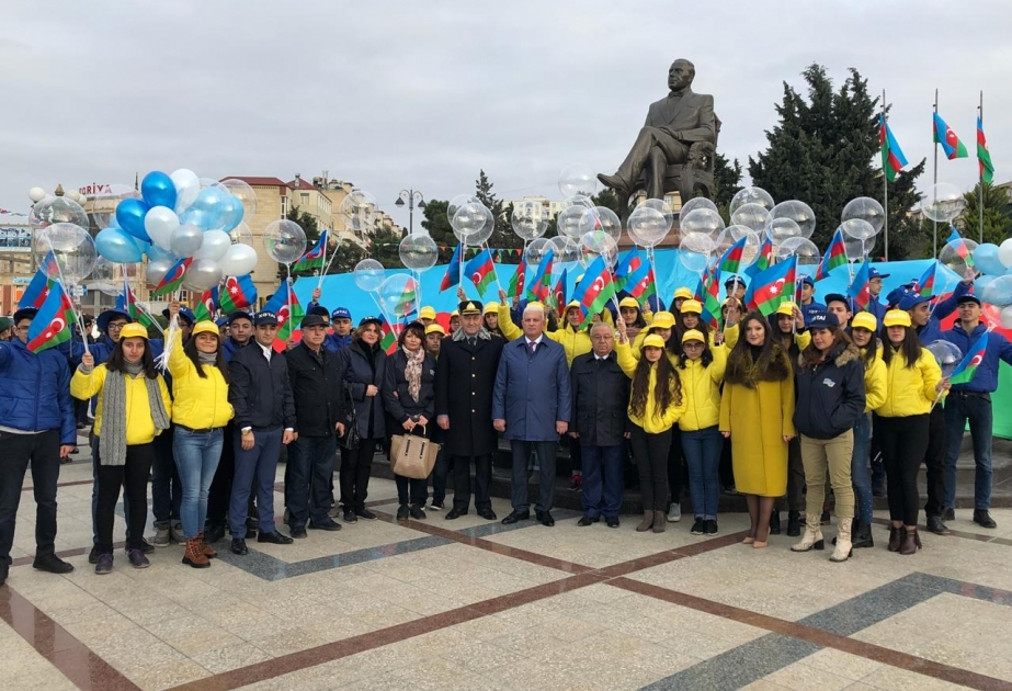 В рамках тур-акции «Узнаем нашу страну» состоялась церемония проводов школьников Хатаинского района