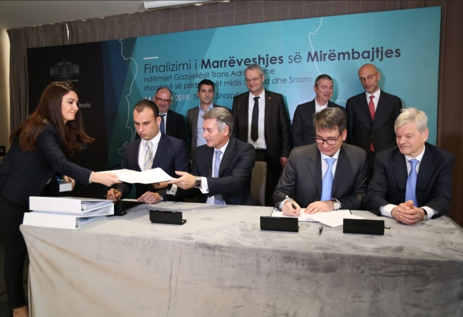 TAP : une lettre d’intention signée entre les sociétés Albgaz et Snam