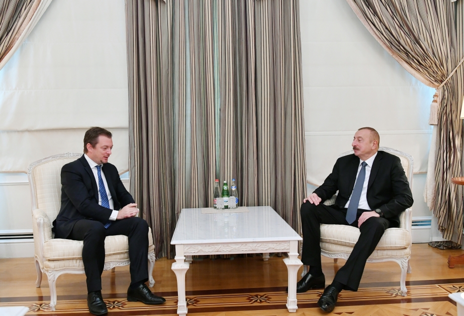 Президент Ильхам Алиев принял президента Международного паралимпийского комитета ОБНОВЛЕНО ВИДЕО