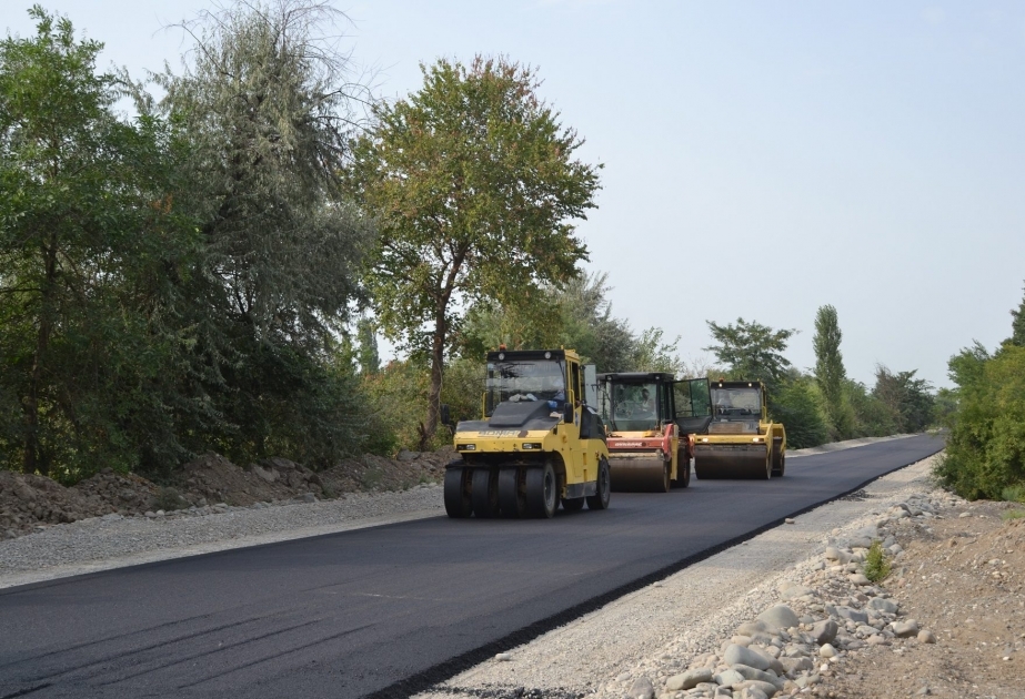 Für Straßenbau im Gusar Rayon 6,6 Millionen Manat bereitgestellt