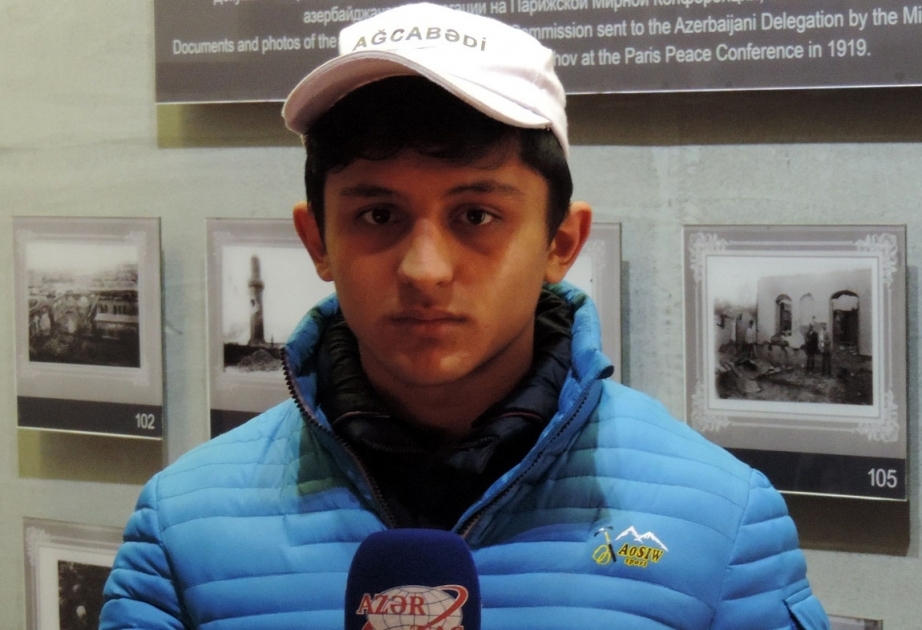 Школьник из Агджабеди: Знакомство с Губинским мемориальным комплексом геноцида произвело на нас глубокое впечатление
