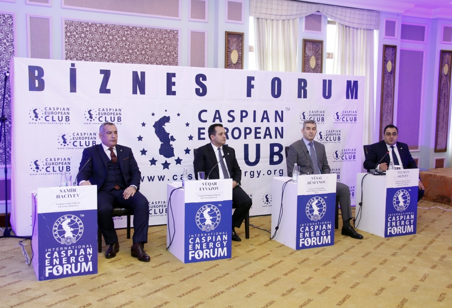 Caspian European Club holds business forum with State Migration Service