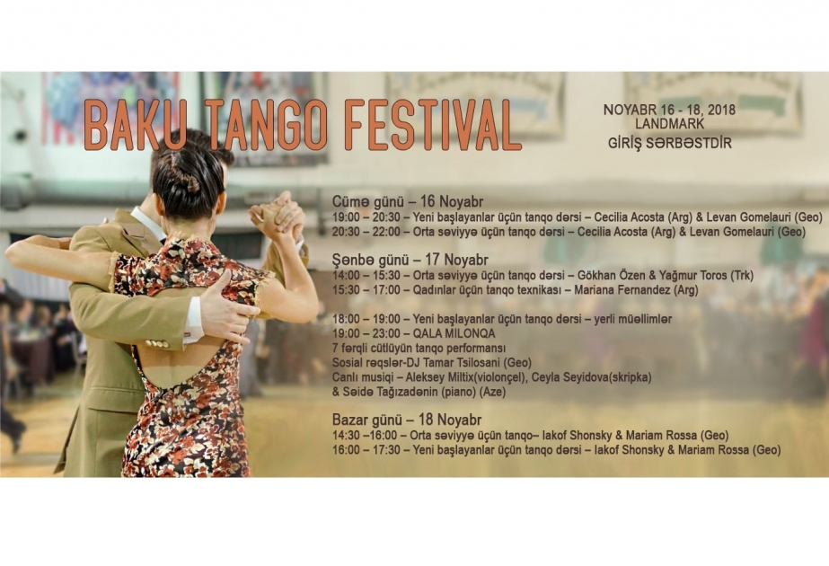 İkinci Bakı Tanqo Festivalı davam edir