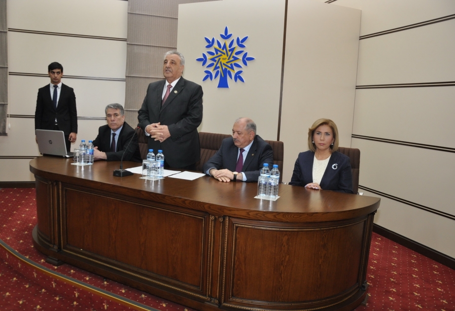Yeni Azərbaycan Partiyasının yaradılmasının 26-cı ildönümü Yasamal rayonunda qeyd olunub