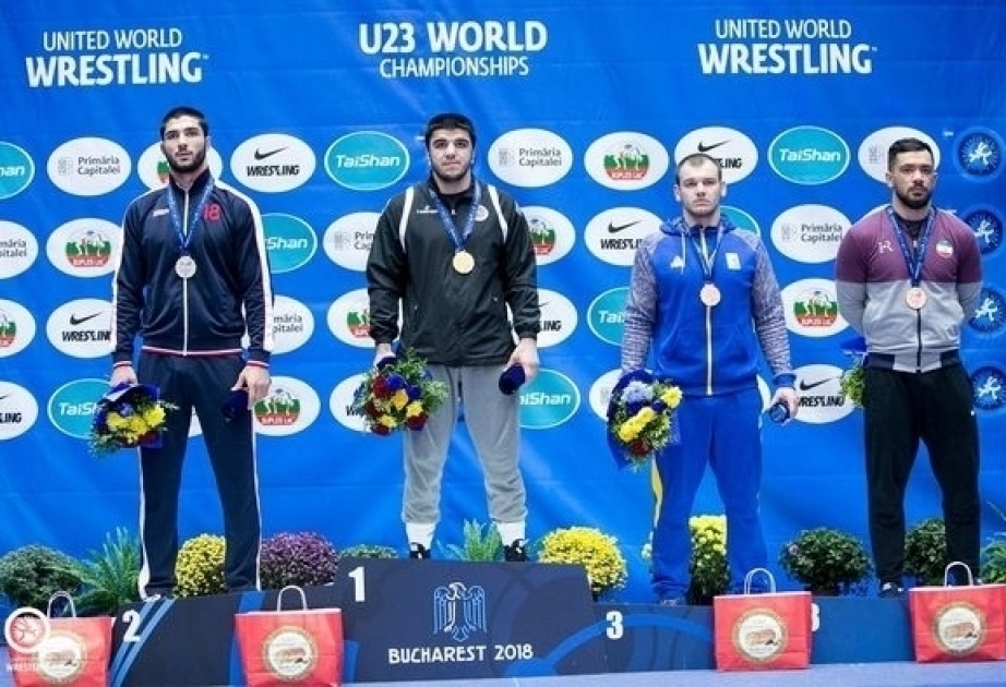 Bukarest: Aserbaidschans Ringer Schamil Zubairov holt Gold bei U23-Ringer-WM