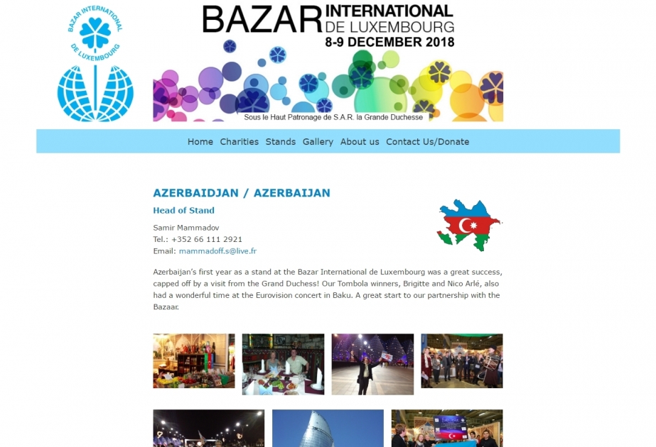 Azərbaycan Lüksemburq Beynəlxalq Bazarında təmsil olunacaq