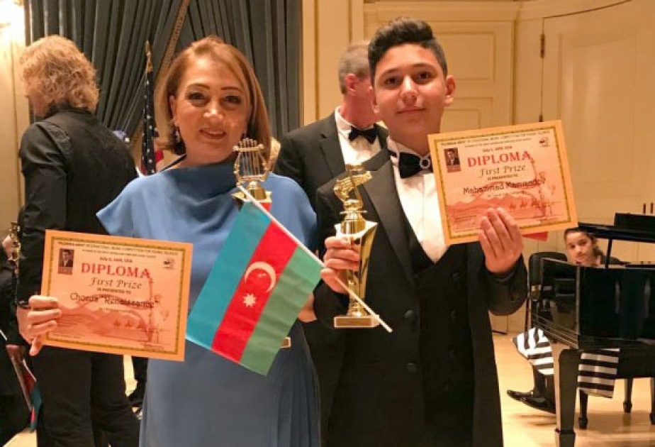 Cövdət Hacıyev adına musiqi məktəbi ölkəmizi beynəlxalq yarışmada təmsil edib