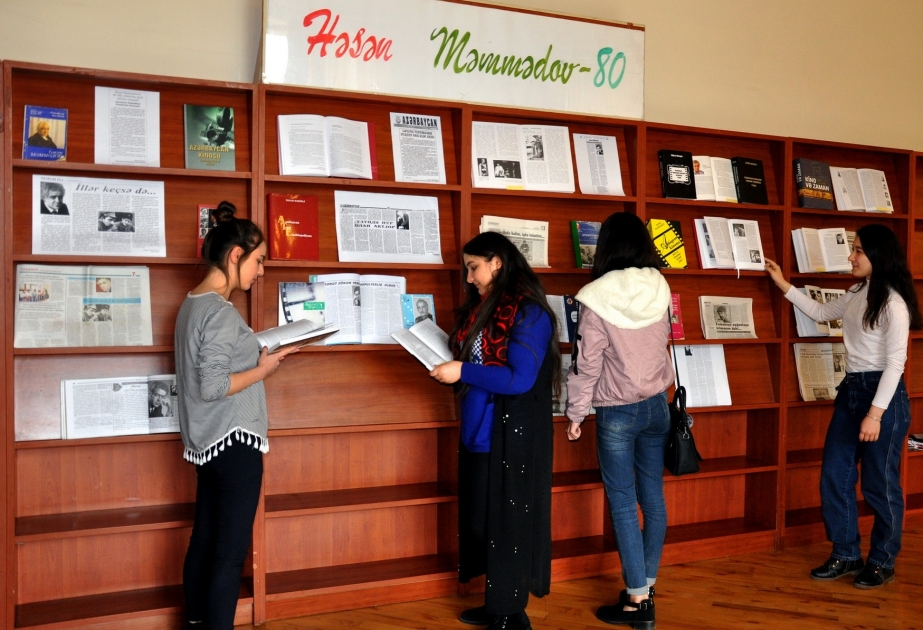Milli Kitabxanada “İmran Qasımov - 100” və “Həsən Məmmədov - 80” adlı kitab sərgiləri açılıb