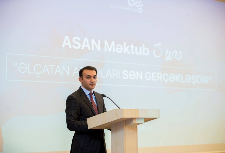 Проекту «ASAN Məktub» - 3 года