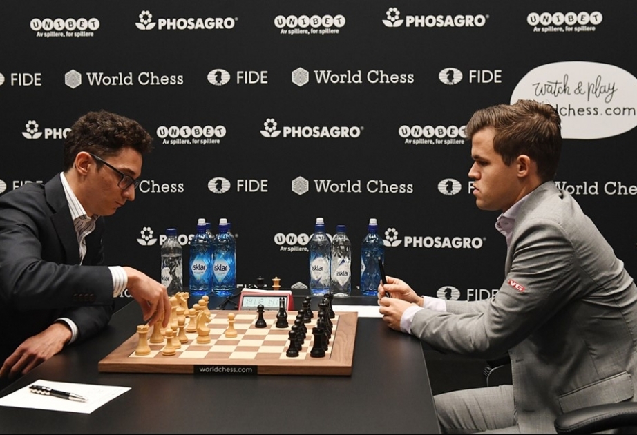 Карлсен и Каруана побили рекорд по числу ничьих подряд с начала матча за шахматную корону
