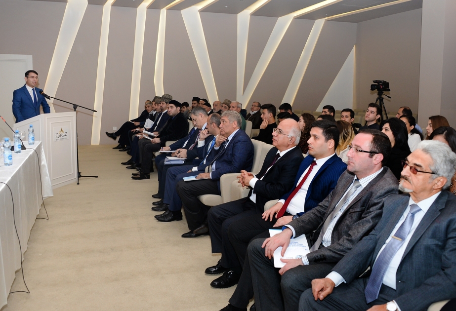 Bakıda “Azərbaycan Xalq Cümhuriyyəti – 100: dövlət-din münasibətləri və varislik ənənələri” mövzusunda konfrans keçirilib