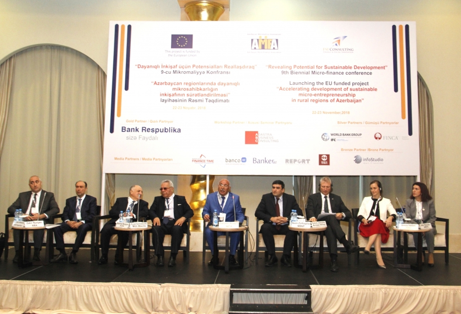 باكو تستضيف مؤتمر التمويل الأصغر الأذربيجاني التاسع