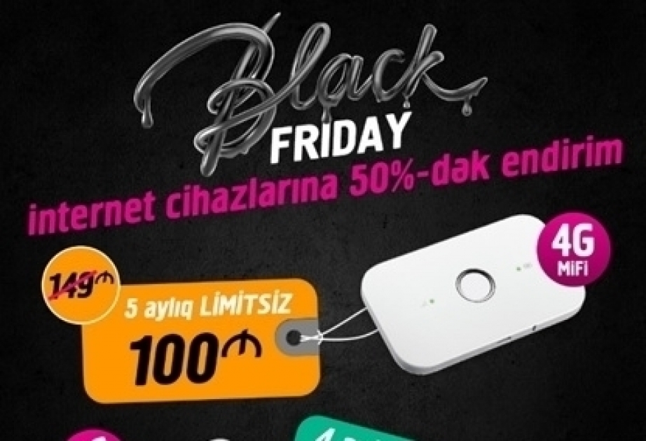 ®  Amazing discounts on Black Friday from Azercell!