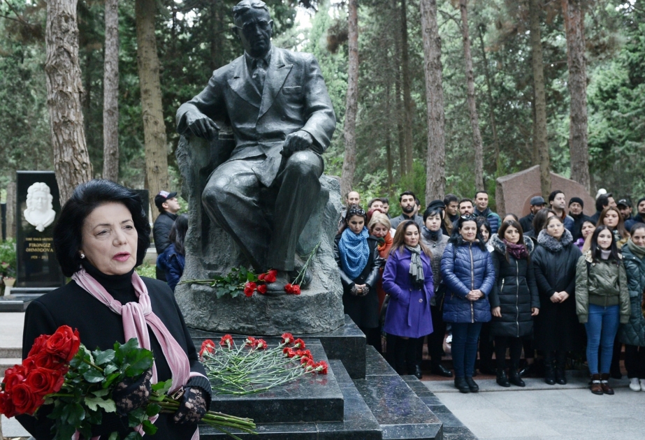 Почтение памяти Узеира Гаджибейли