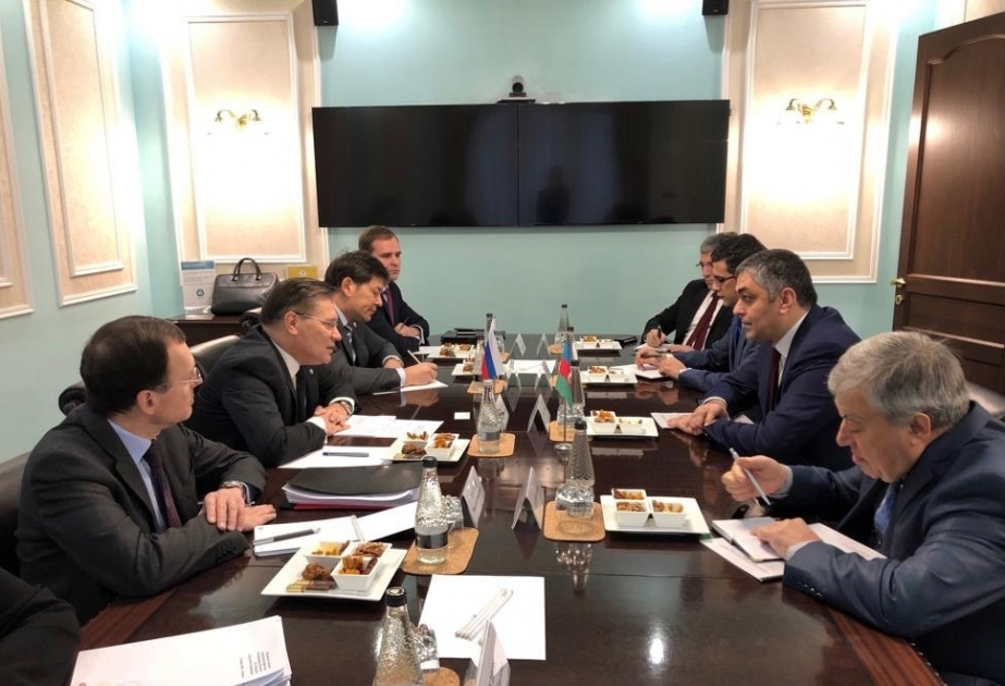 Le ministre azerbaïdjanais des Transports, de la Communication et des Hautes technologies est en visite en Russie
