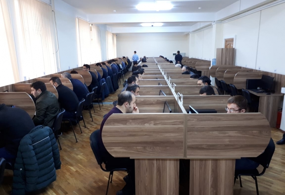 Dövlət qulluğuna qəbul üçün keçirilən test imtahanında 24 nəfər uğur qazanıb