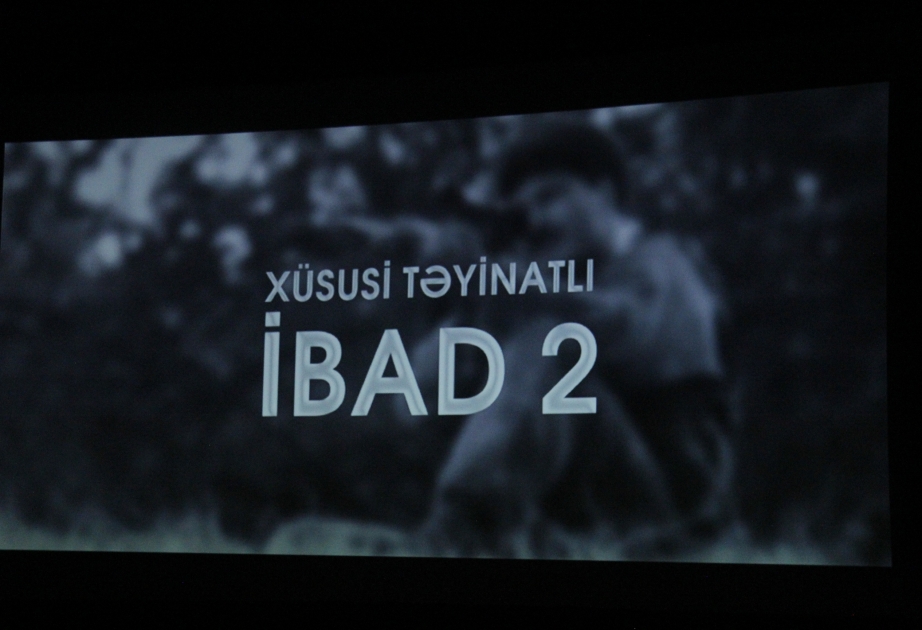 Nizami Kino Mərkəzində “Xüsusi təyinatlı İbad-2” filmi təqdim edilib