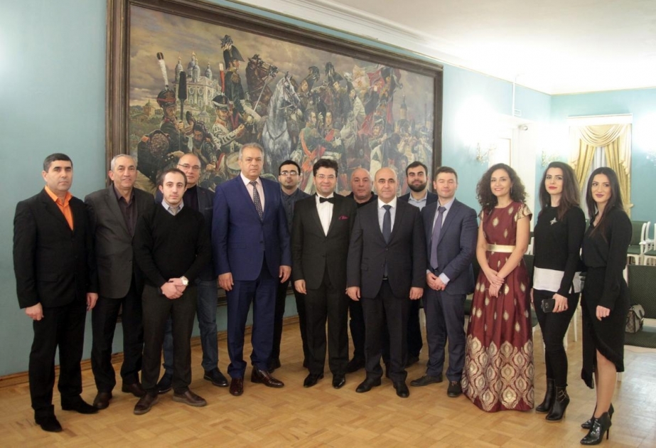 Əməkdar artist Əyyub Quliyev Smolensk Dövlət Filarmoniyasında çıxış edib