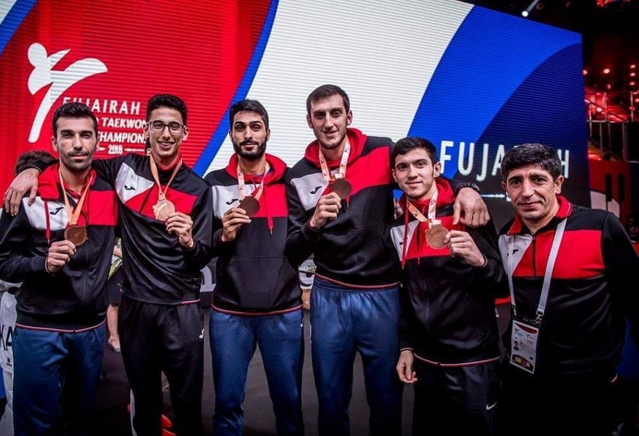 Taekvondo üzrə Azərbaycan millisi komandalararası dünya çempionatını bürünc medalla başa vurub