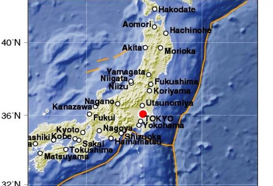 زلزال بقوة 5 درجات يضرب مركز اليابان