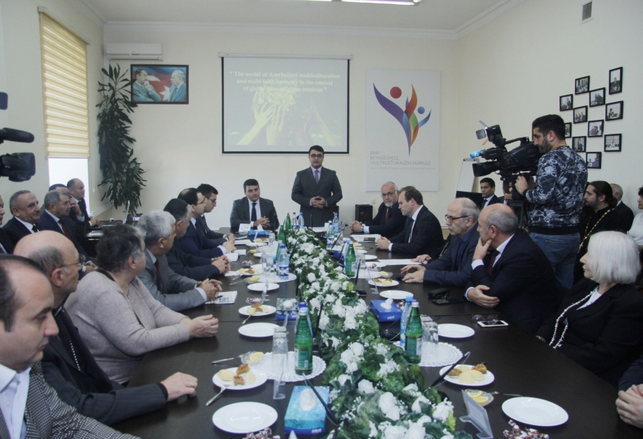 “Azərbaycan multikulturalizmi modeli və dinlərarası harmoniya” mövzusunda “dəyirmi masa” keçirilib VİDEO